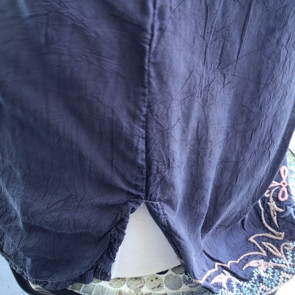 Johnny Was Long Sleeved Tunic Blouse Top - Picture 9 of 14